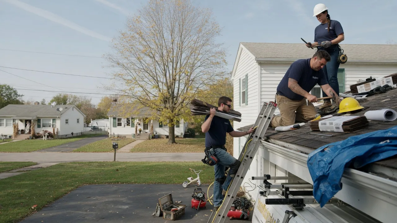 Local Roofing Contractors in Melvin, IL near me